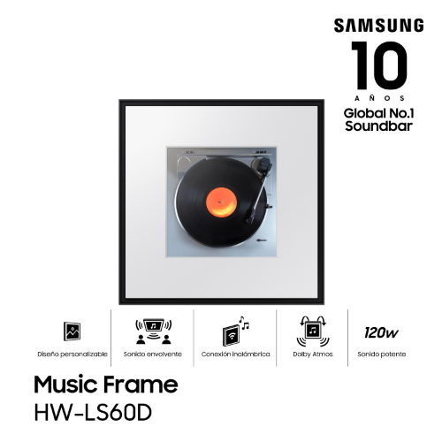 PARLANTE MUSIC FRAME HW-LS60D